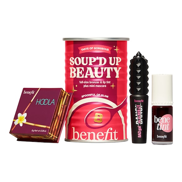 Soup'd Up Beauty - Yılbaşı Özel Bronzer, Allık, Maskara Makyaj Seti, BENEFIT COSMETICS